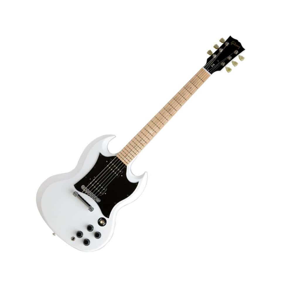 Gibson SG Raw Power SGRPSWCH1 Satin White Electric Guitar | DevMusical